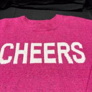Women’s Vince Camuto Vibrant Pink Knit Sweater size Small